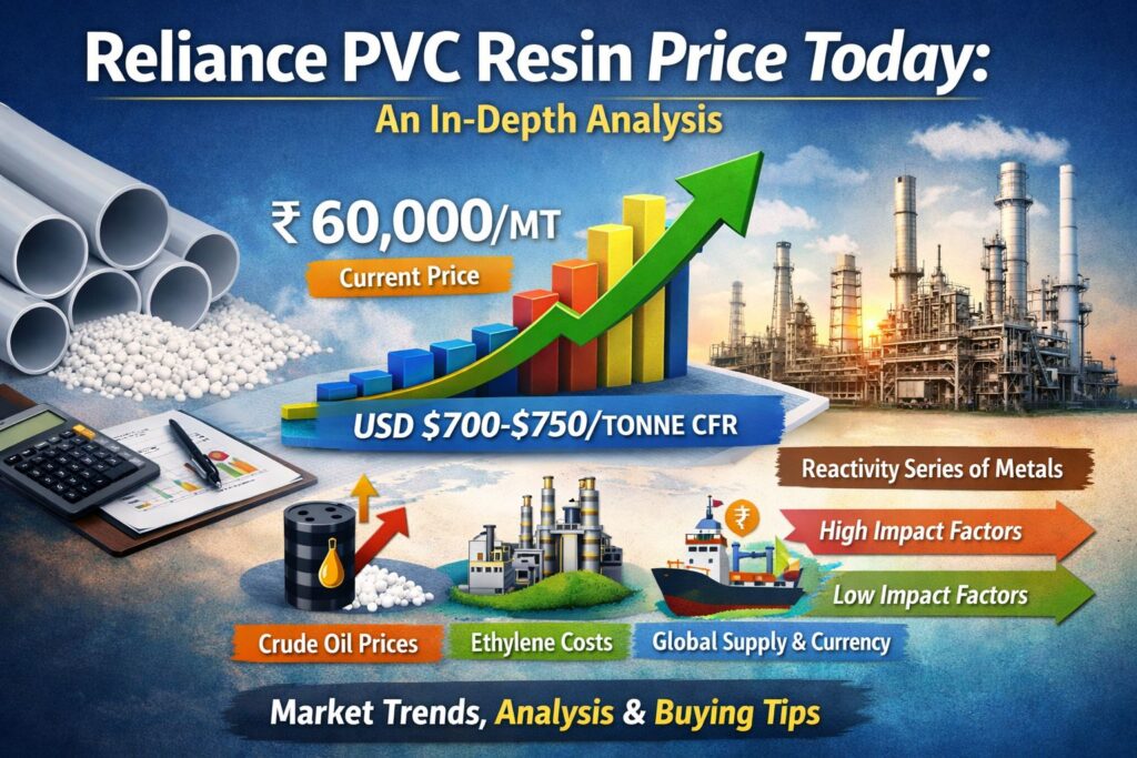 Reliance PVC Resin Price today