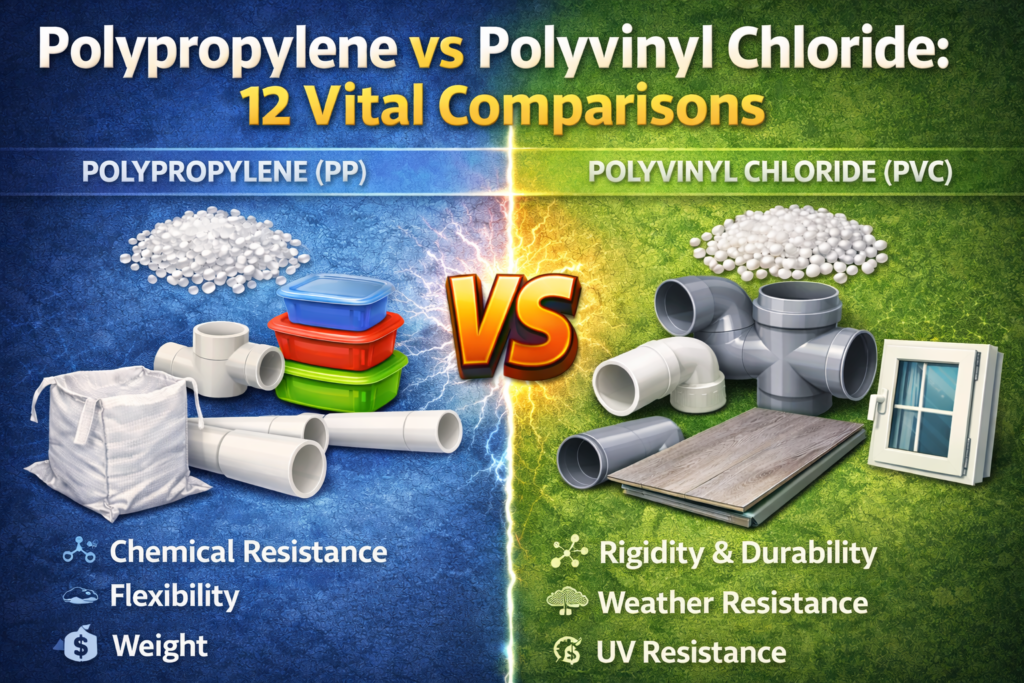 polypropylene vs polyvinyl chloride